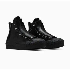 Women Converse Chuck Taylor All Star Lift Platform Shoes Size 6.5 Black A12476C